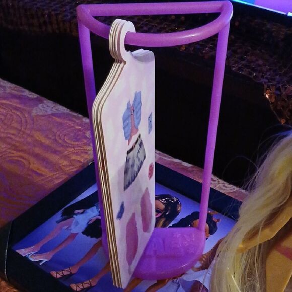 Fashion Doll with Blonde Hair and Pink Outfit - Picture 2 of 5